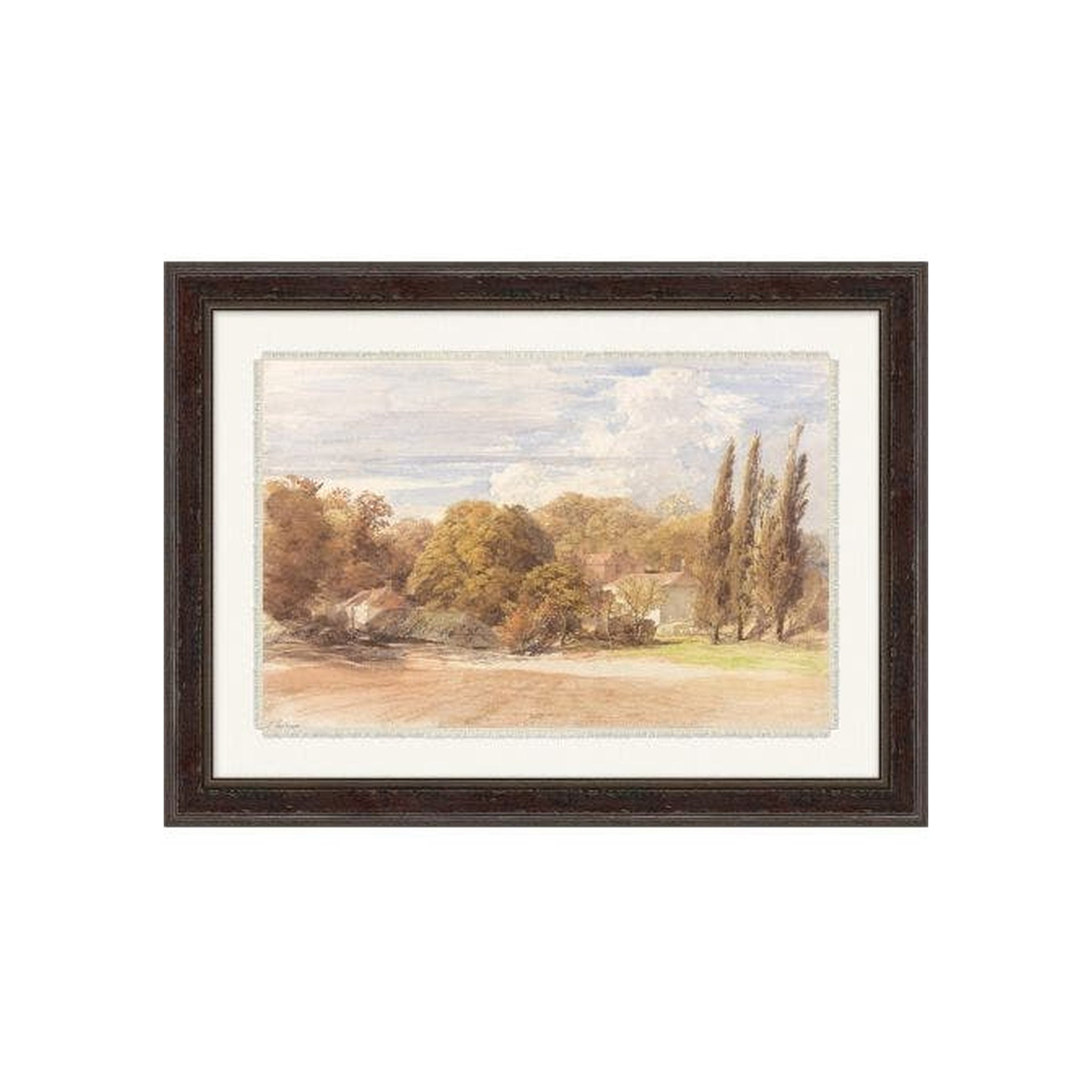 "Vintage Countryside" Framed Art Print
