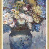"Vivid Blooms" Framed Art Print
