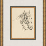 "Equine Sketch" Framed Art Print ARTWORK - framed art Wendover Art Group
