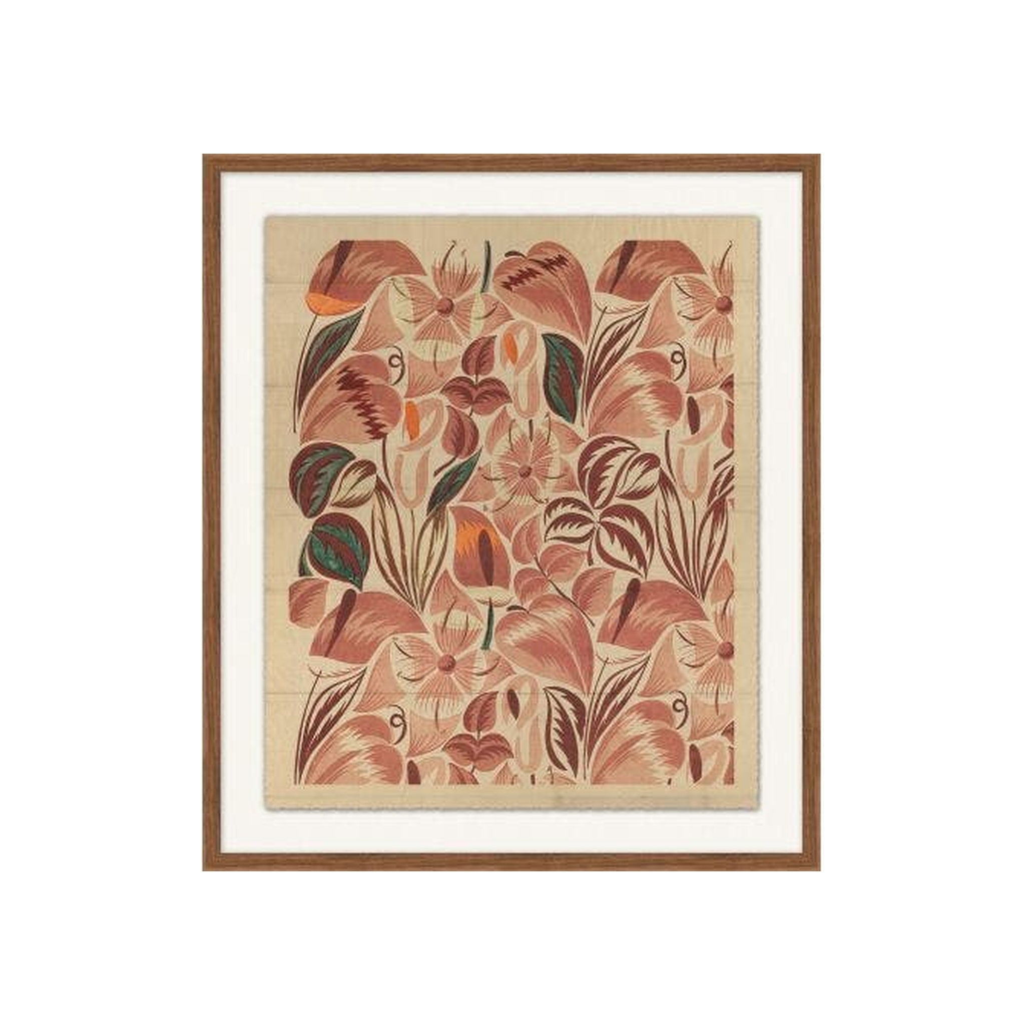 Soft Tropic 1 ARTWORK - framed art Wendover Art Group