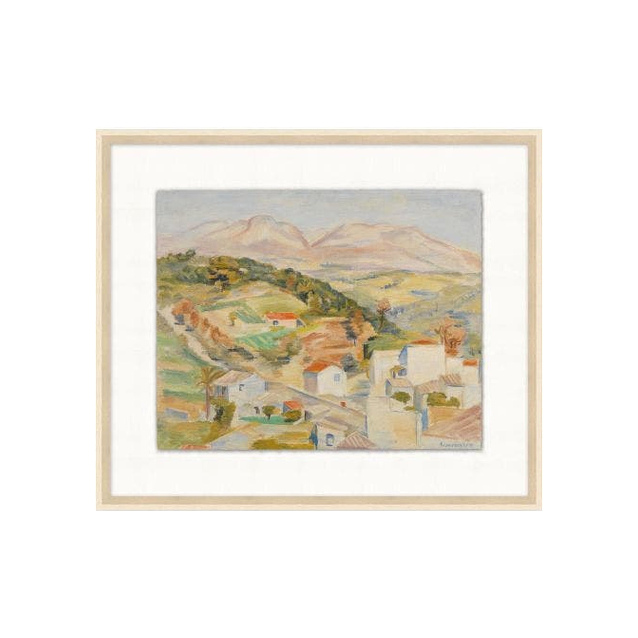 The Hills Above Arles ARTWORK - framed art Wendover Art Group