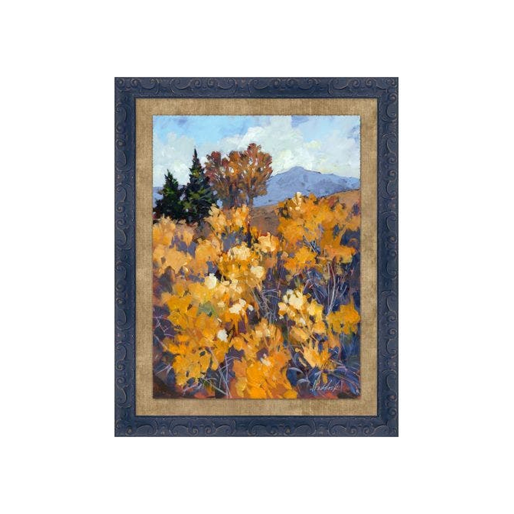 "Blue Skies" Framed Art Print ARTWORK - framed art Wendover Art Group