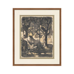 IN STORE - "The Reader's Garden" Framed Art Print ARTWORK - in store Wendover Art Group
