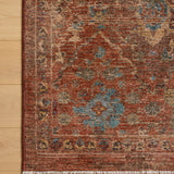 Loloi Winchester Rust / Multi Rug RUGS - synthetic Loloi 18" x 18"