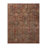 Loloi Winchester Rust / Multi Square Rug RUGS - synthetic Loloi 10'0" x 10'0" Square