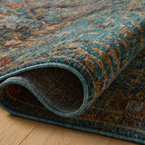 Loloi Winchester Blue Rug RUGS - synthetic Loloi 18" x 18"