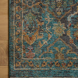 Loloi Winchester Blue Rug RUGS - synthetic Loloi 18" x 18"