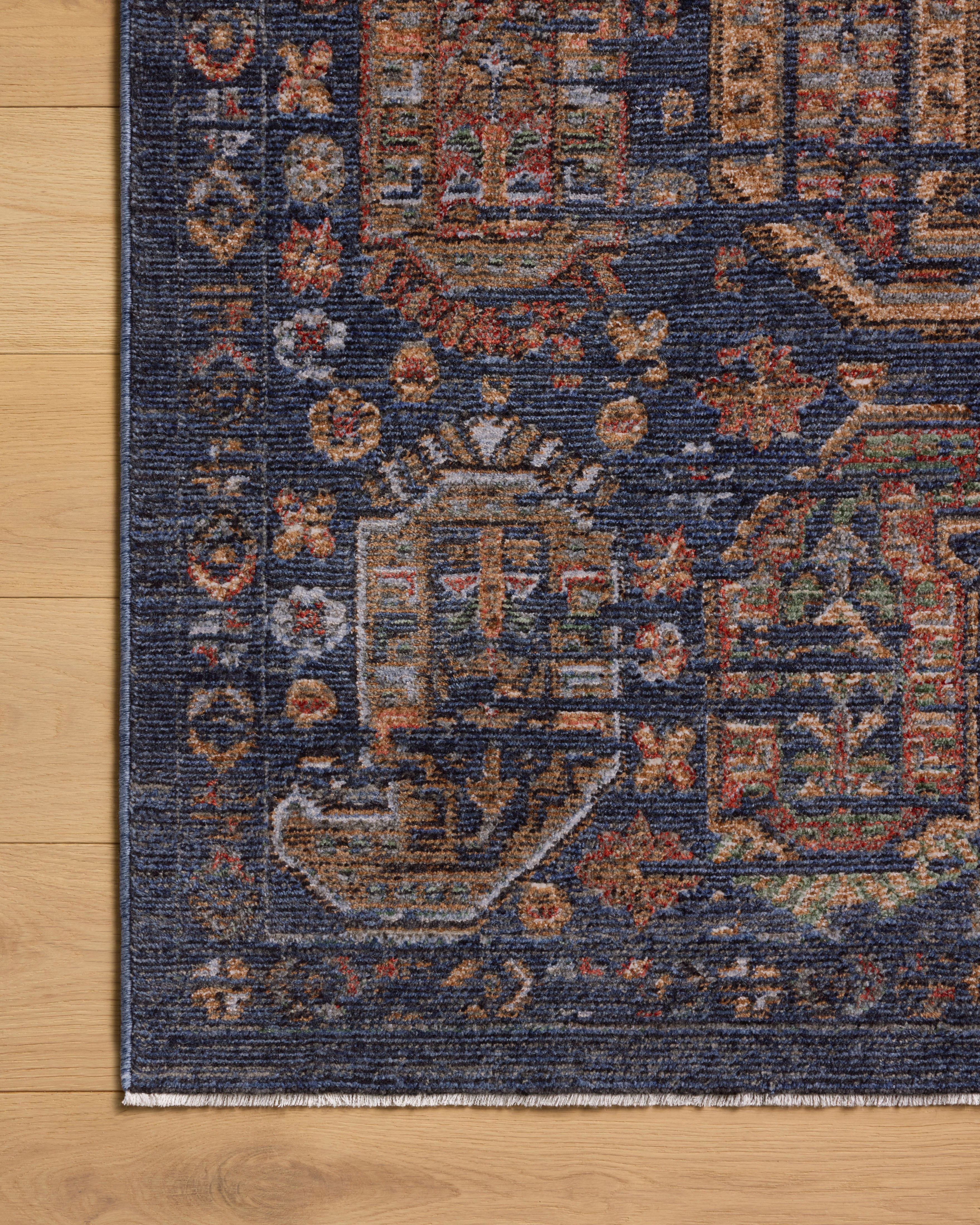 Loloi Winchester Navy / Multi Rug RUGS - synthetic Loloi