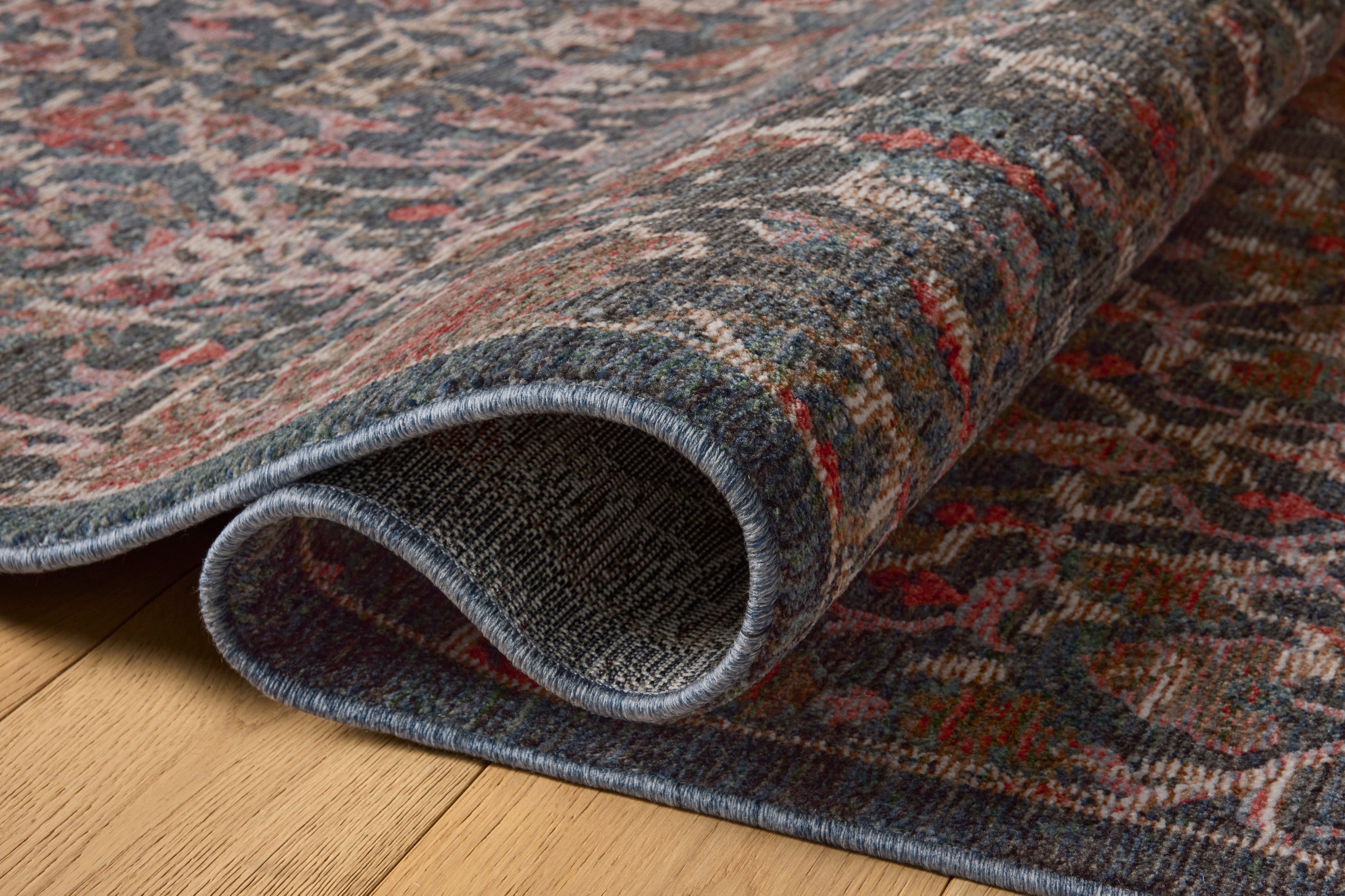 Loloi Winchester Denim / Sunset Square Rug RUGS - synthetic Loloi