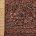 Loloi Winchester Ruby / Mushroom Rug RUGS - synthetic Loloi 18" x 18"