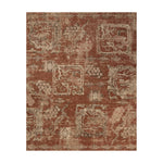 Loloi Winchester Brick / Beige Square Rug RUGS - synthetic Loloi 10'0" x 10'0" Square