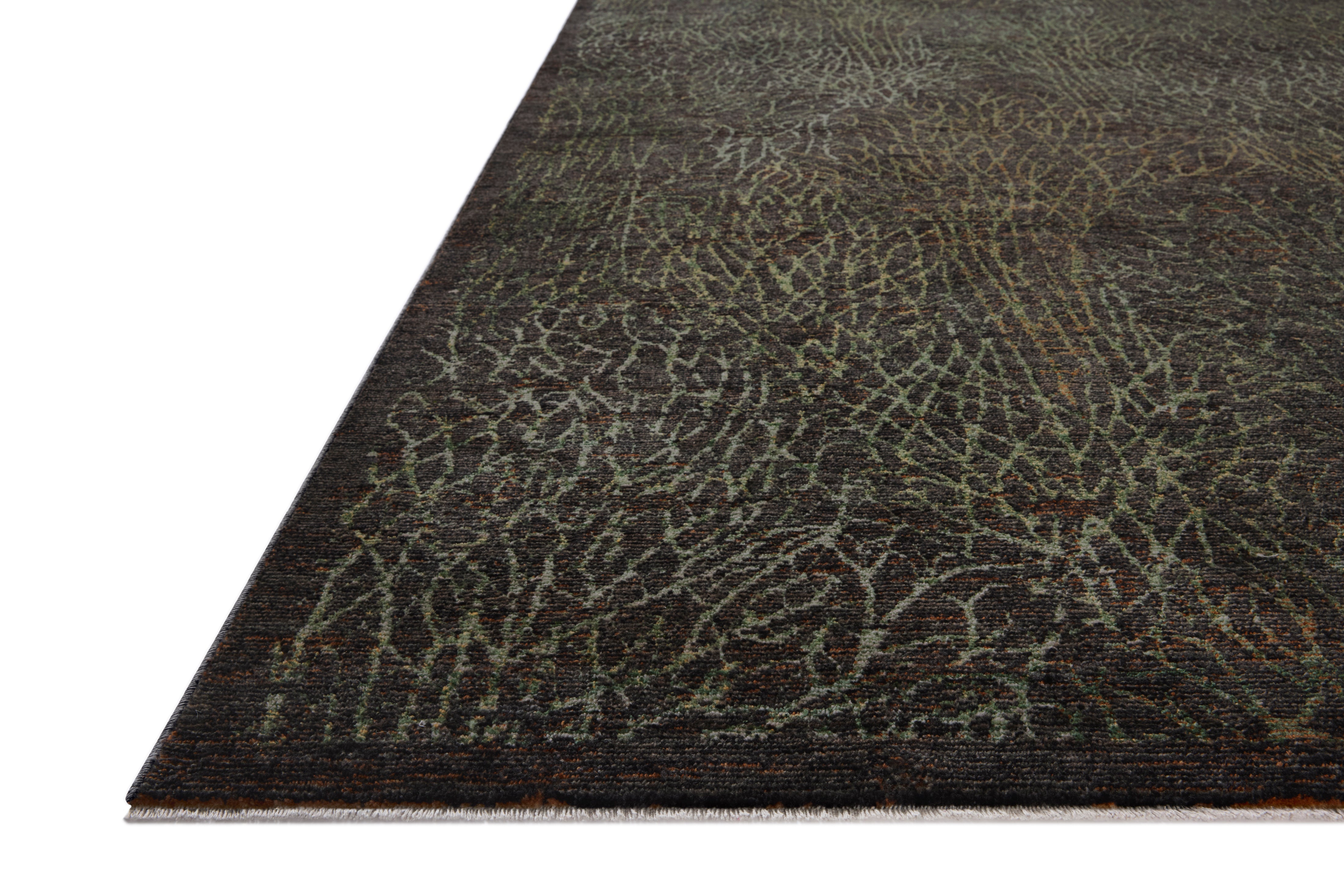 Loloi Winchester Ink / Mist Square Rug RUGS - synthetic Loloi