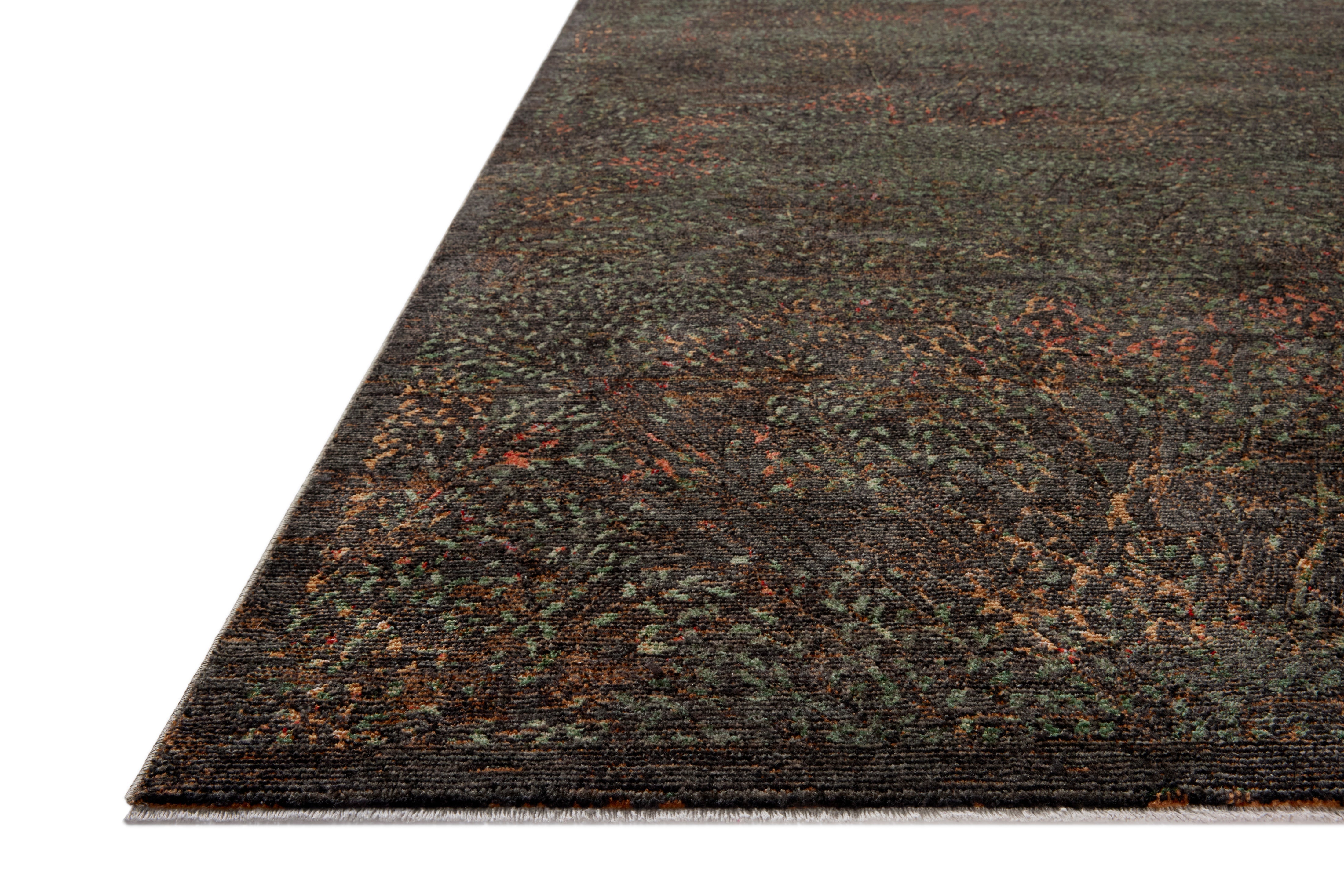 Loloi Winchester Ink / Forest Rug RUGS - synthetic Loloi