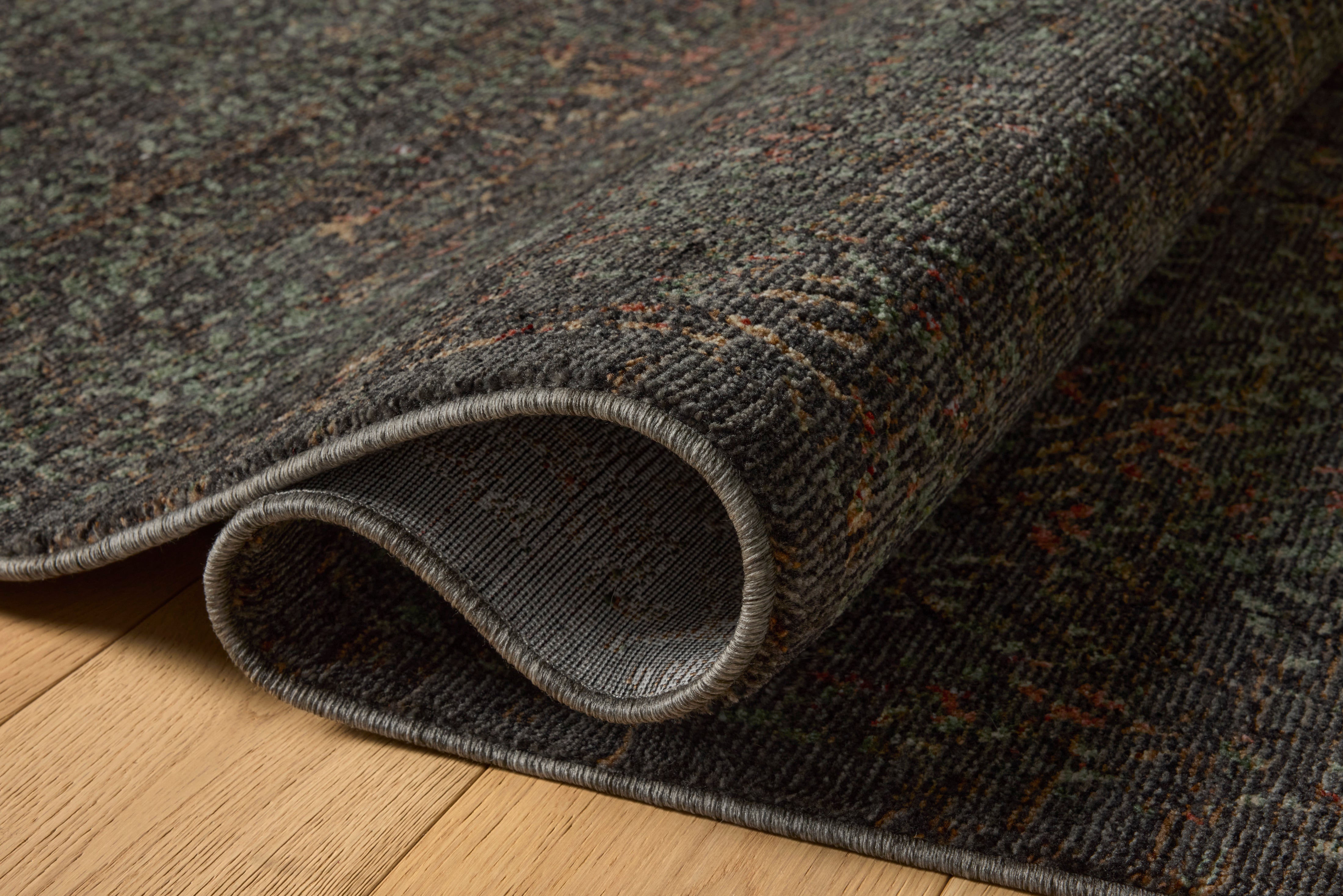 Loloi Winchester Ink / Forest Rug RUGS - synthetic Loloi 18" x 18"