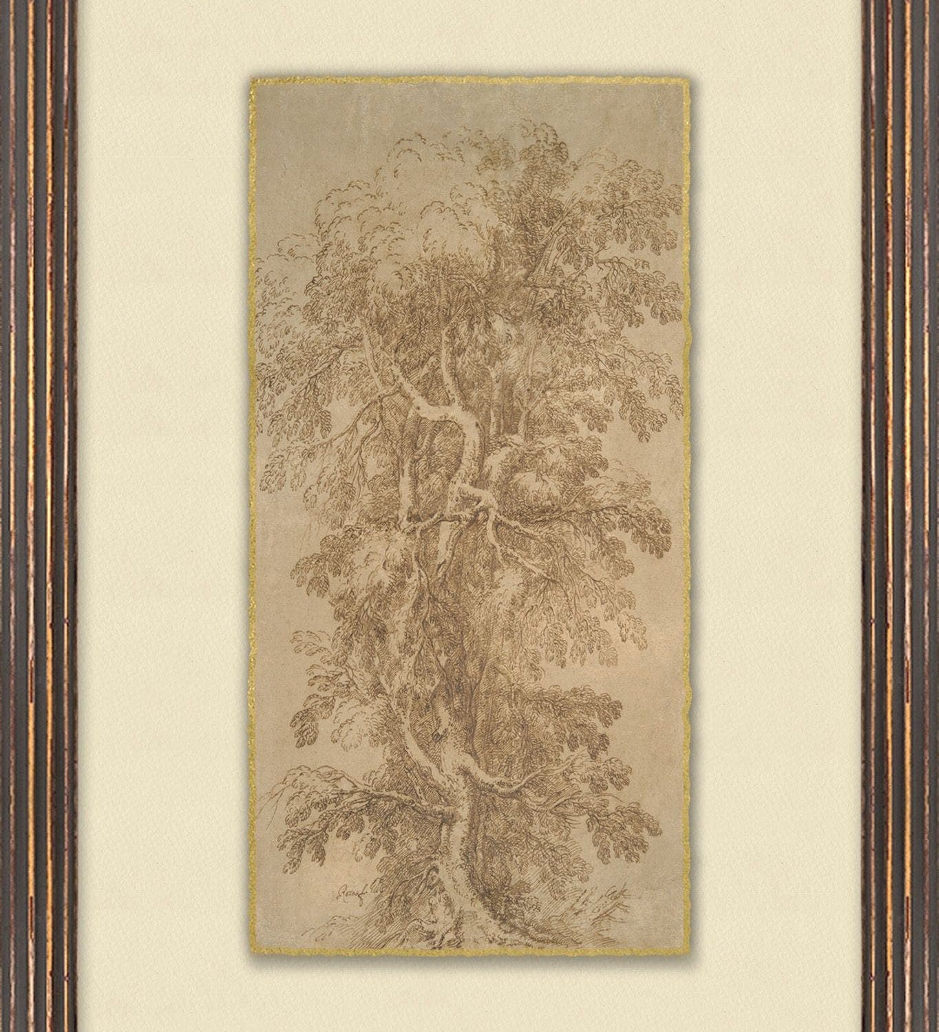 "Old Willow" Framed Art Print ARTWORK - framed art Wendover Art Group