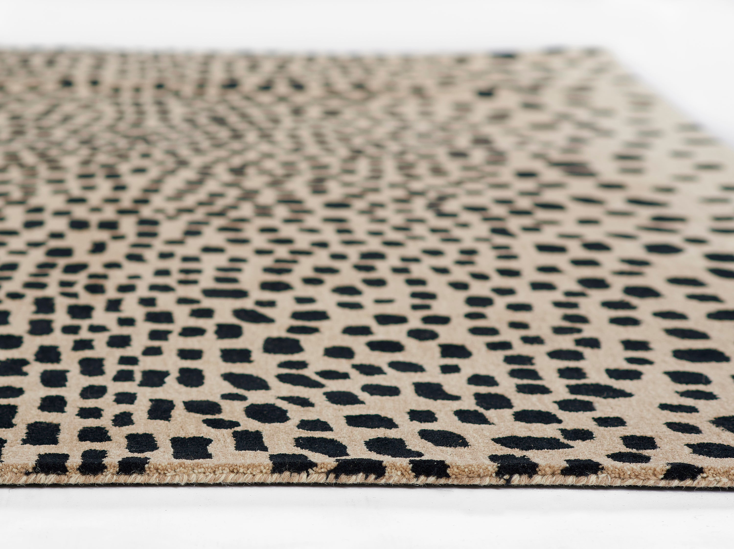 Woodland Cheetah Hand Tufted Wool Area Rug RUGS - wool Momeni