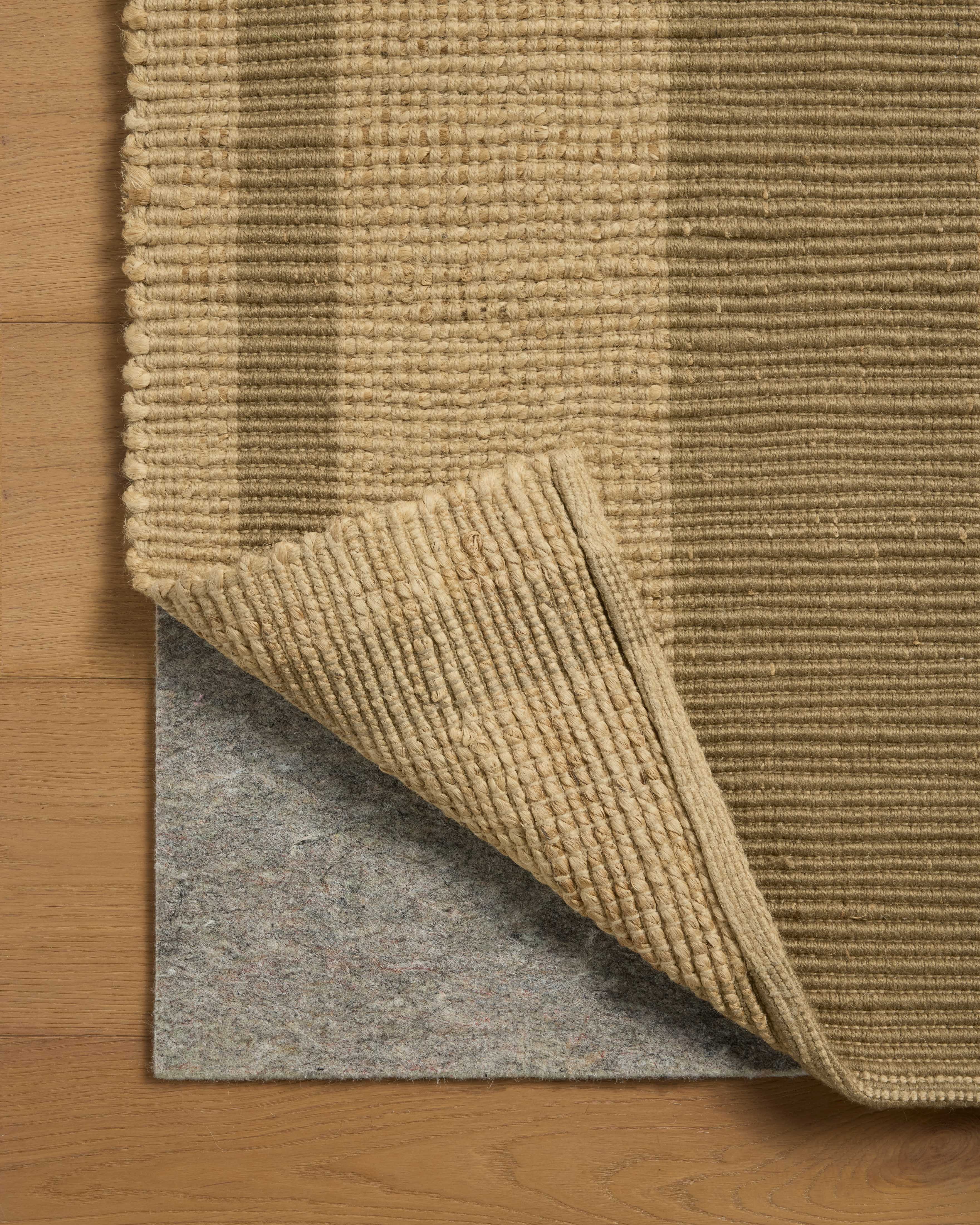 Leanne Ford x Loloi Weatherstaff Natural / Olive Sample Rug RUGS - jute Loloi