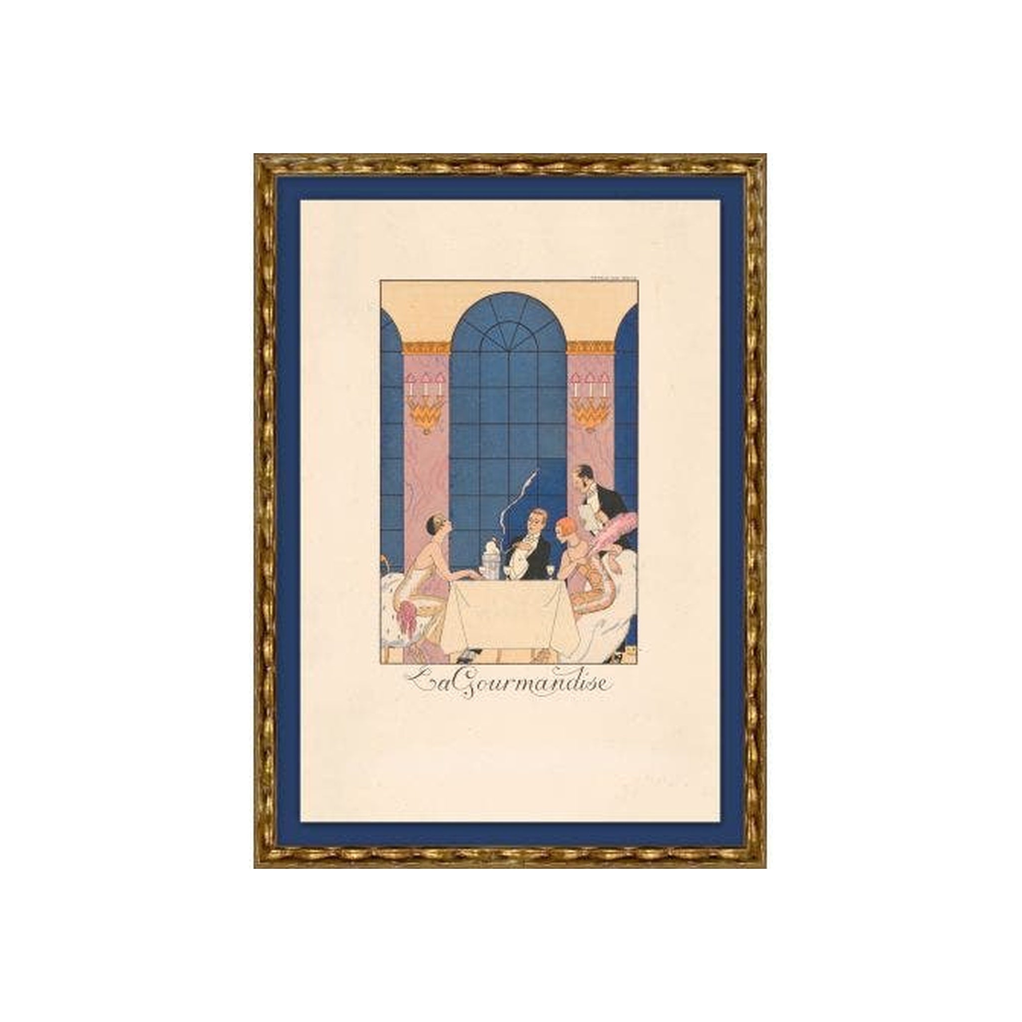 "Joyful Indulgence" Framed Art Print