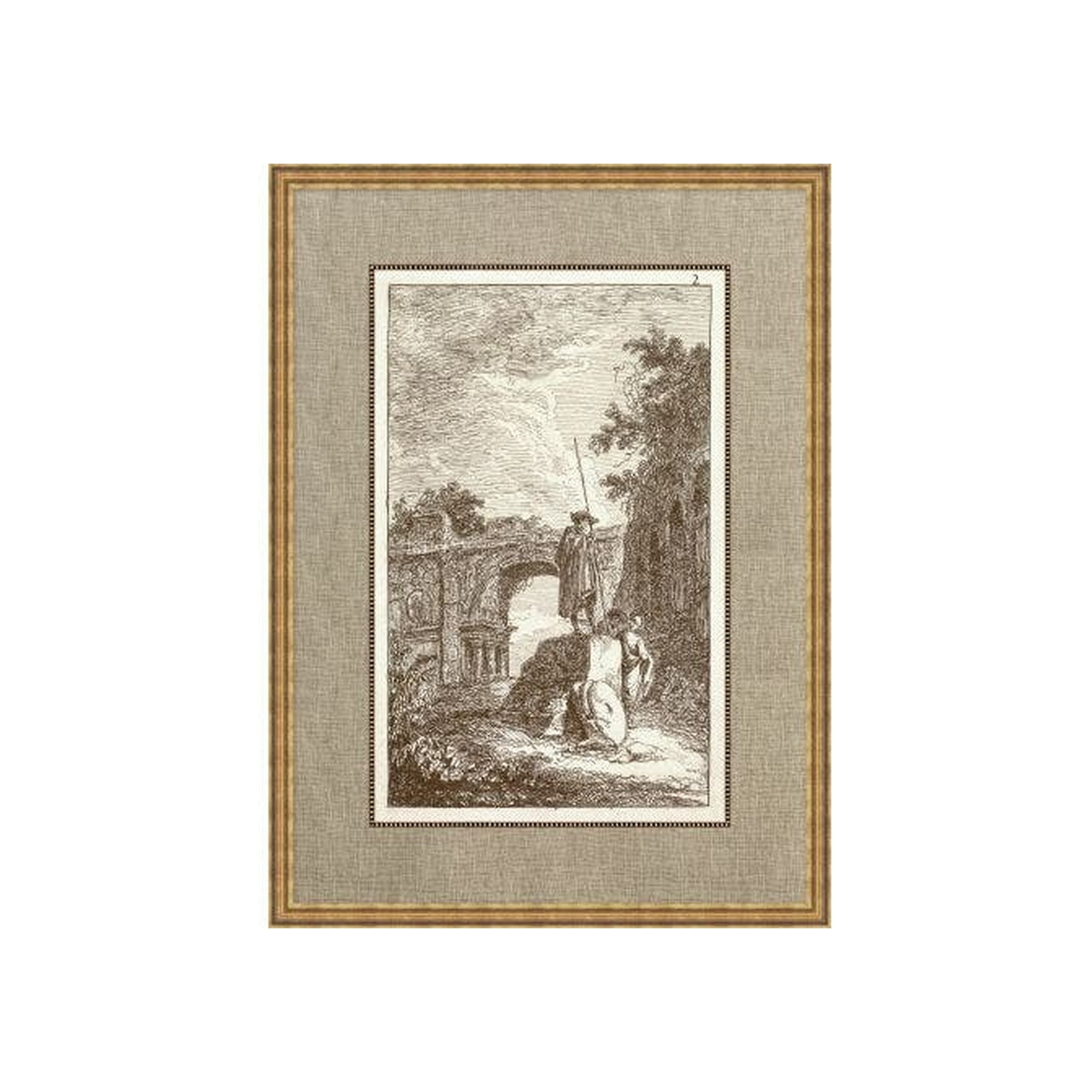 "French Country" Framed Art Print