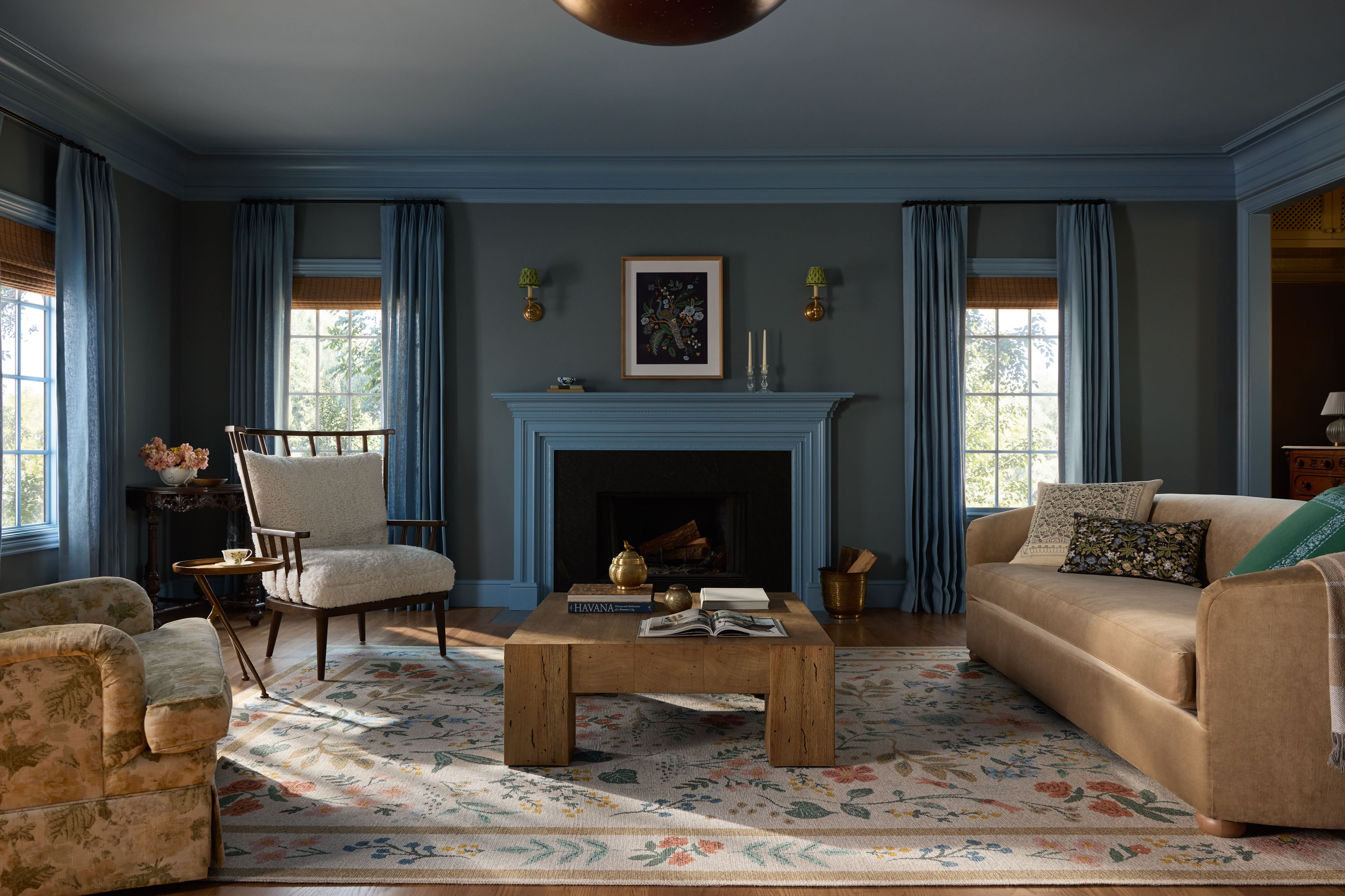 Rifle Paper Co. x Loloi Wildwood Cream Rug RUGS-patterned Loloi