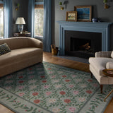 Rifle Paper Co. x Loloi Wildwood Green Rug
