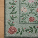 Rifle Paper Co. x Loloi Wildwood Green Rug