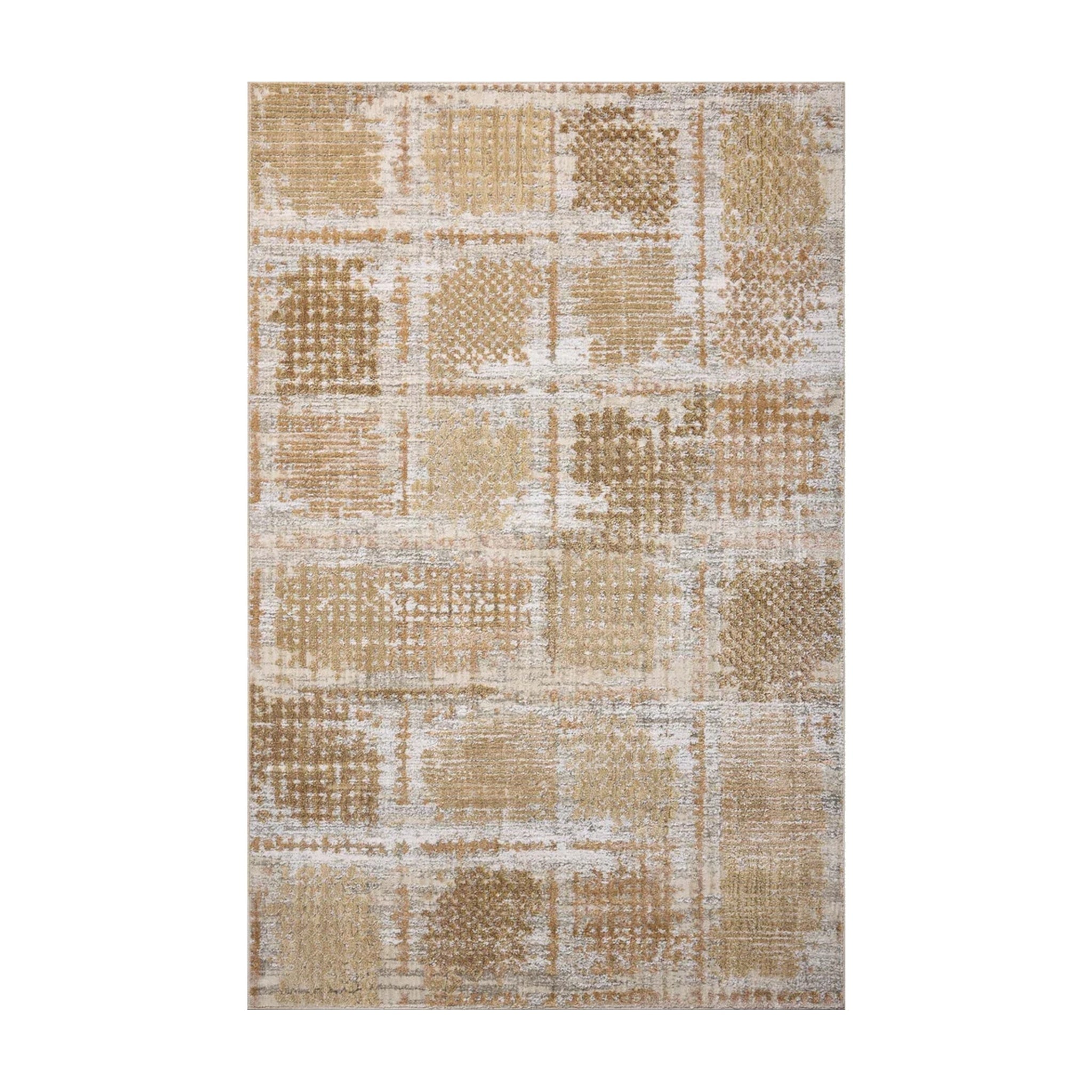 Loloi Wyatt Adobe / Dove Rug RUGS - synthetic Loloi 18" x 18"