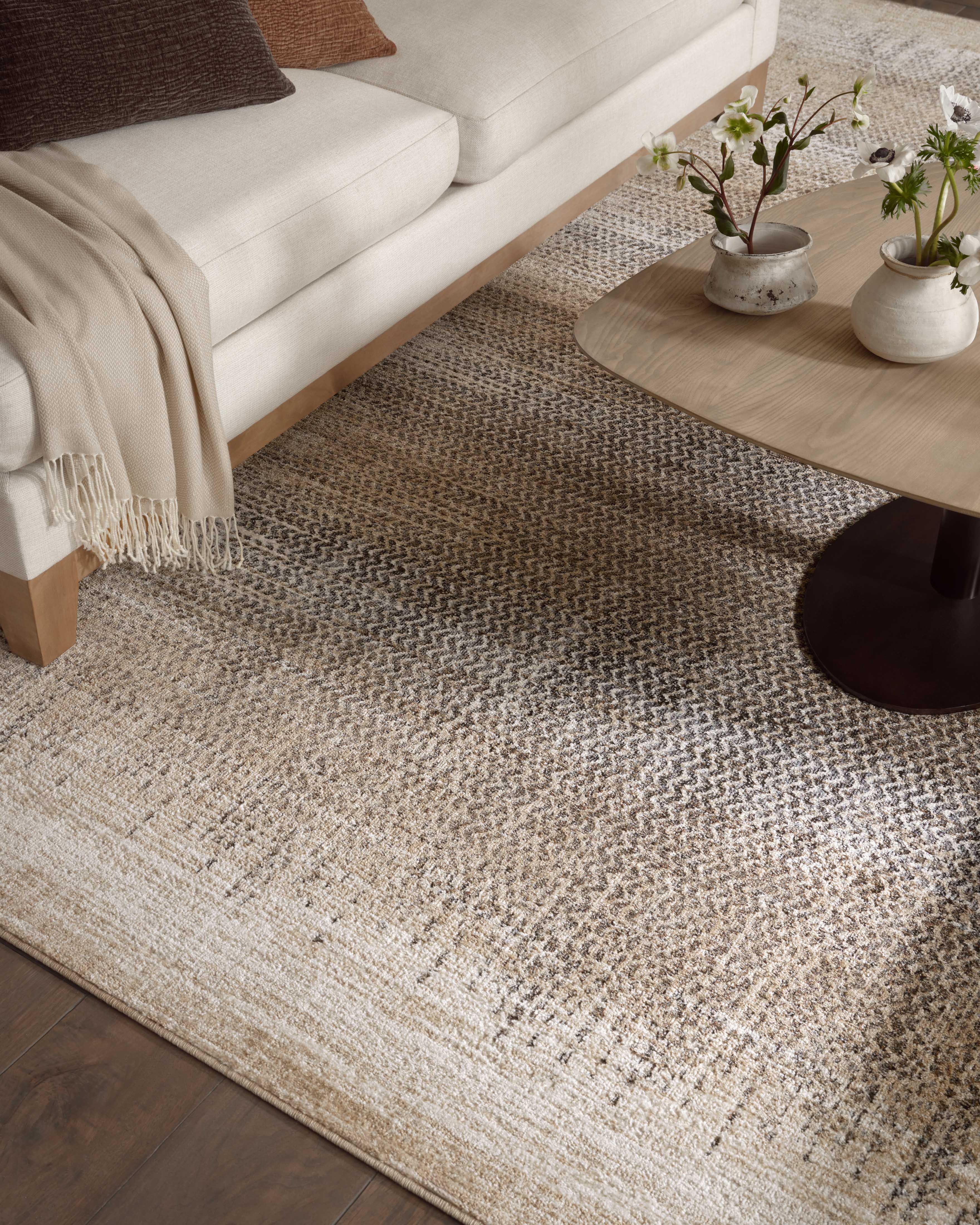 Loloi Wyatt Stone / Beige Rug RUGS - synthetic Loloi