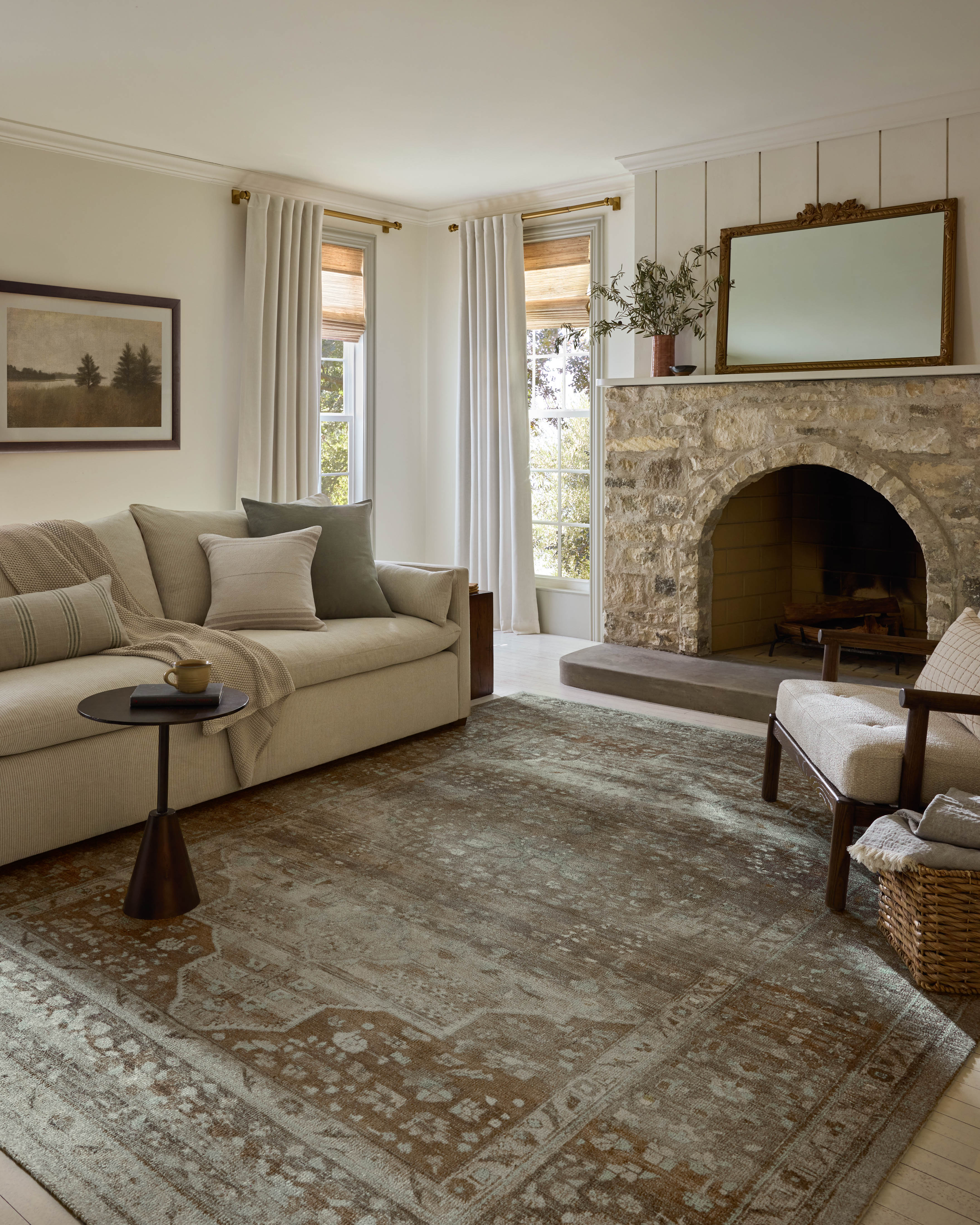 Joanna Gaines x Loloi Wimberly Earth / Multi Rug RUGS - synthetic Loloi