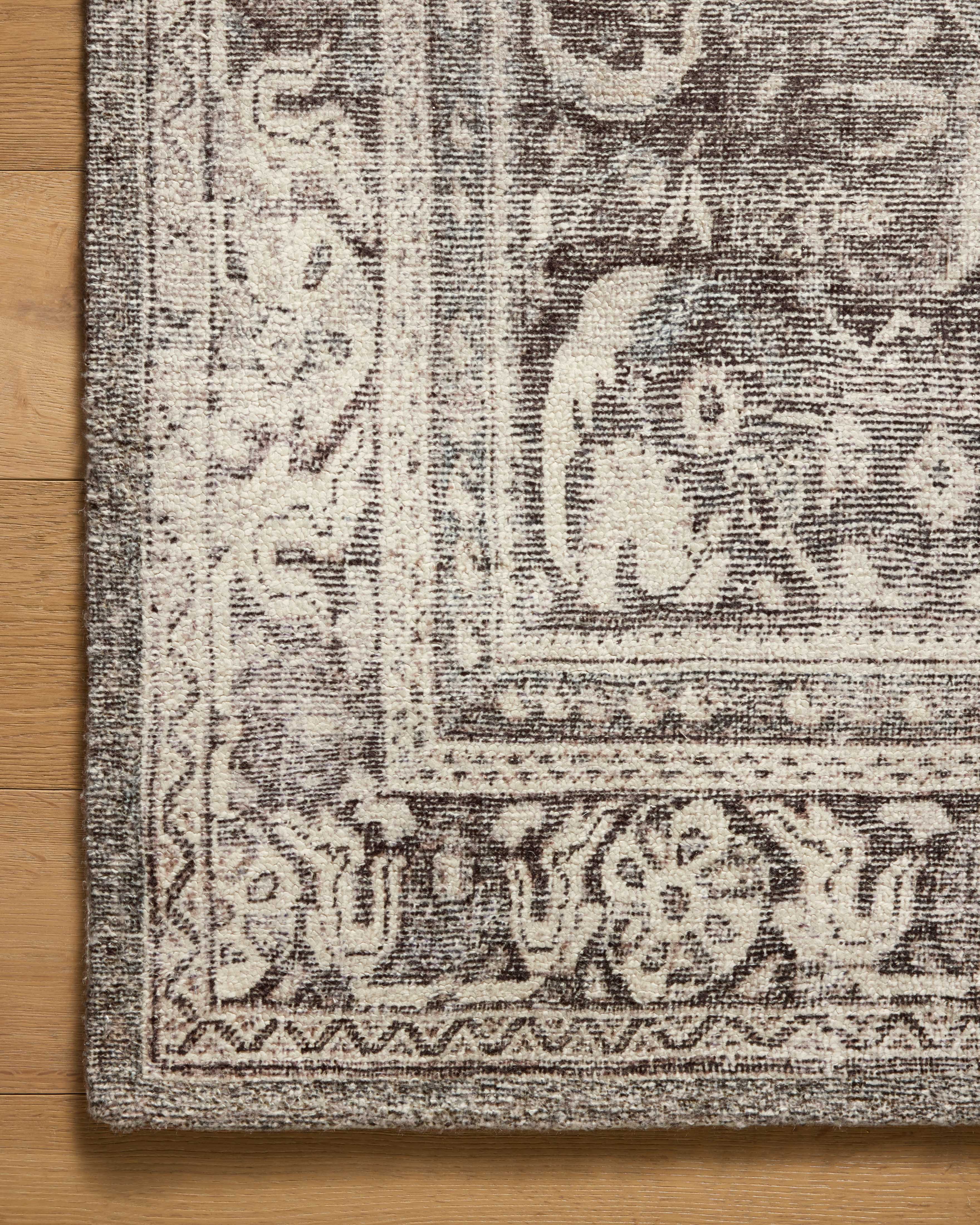 Magnolia Home by Joanna Gaines x Loloi Wimberly Ink / Bone Rug RUGS - synthetic Loloi