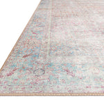 Loloi Wynter Red / Teal Rug RUGS - synthetic Loloi