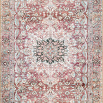 Loloi Wynter Tomato / Teal Rug RUGS - synthetic Loloi