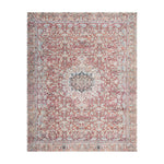 Loloi Wynter Tomato / Teal Rug RUGS - synthetic Loloi 18" x 18"