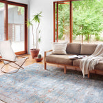 Loloi Wynter Teal / Multi Rug RUGS - synthetic Loloi