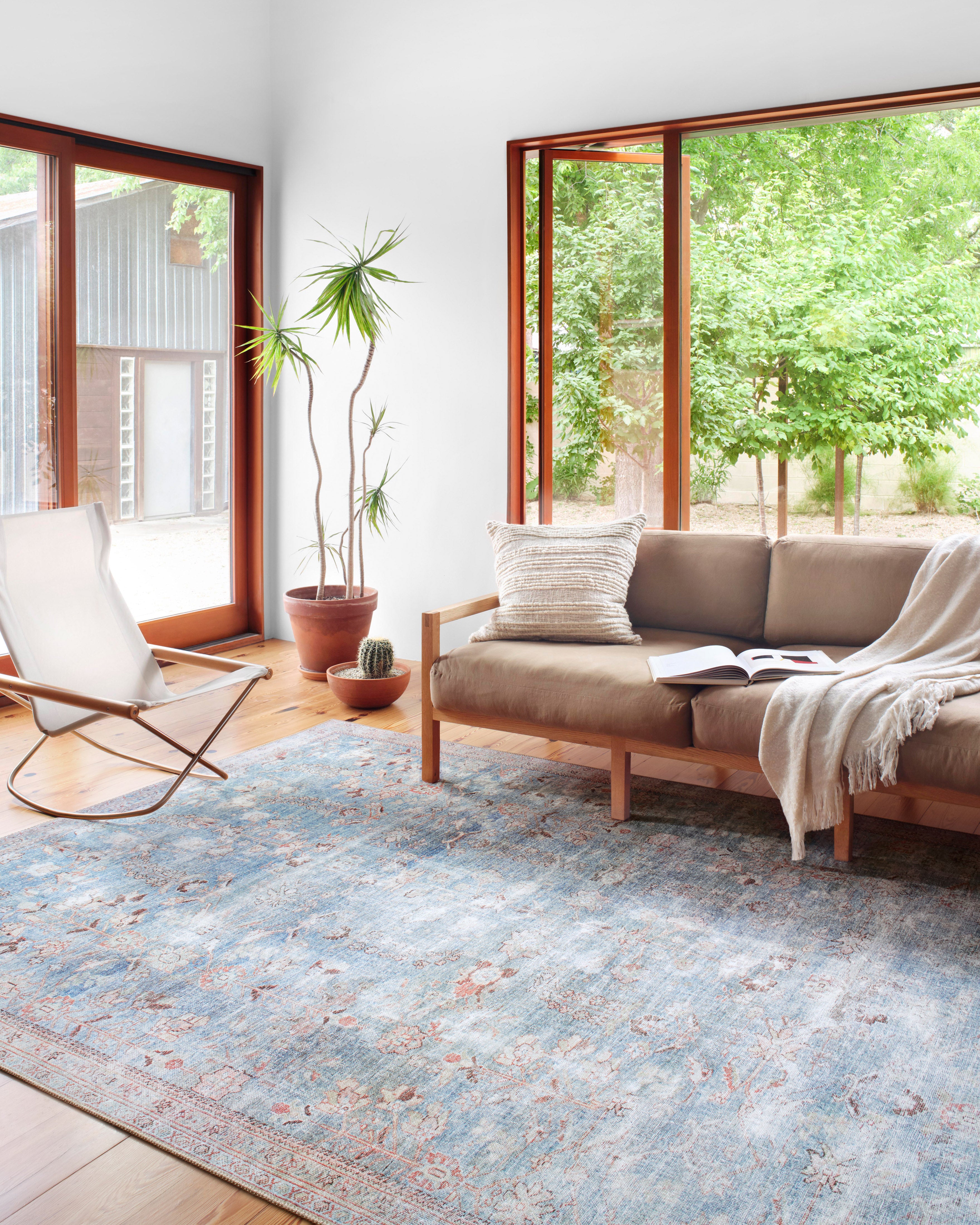 Loloi Wynter Teal / Multi Rug RUGS - synthetic Loloi