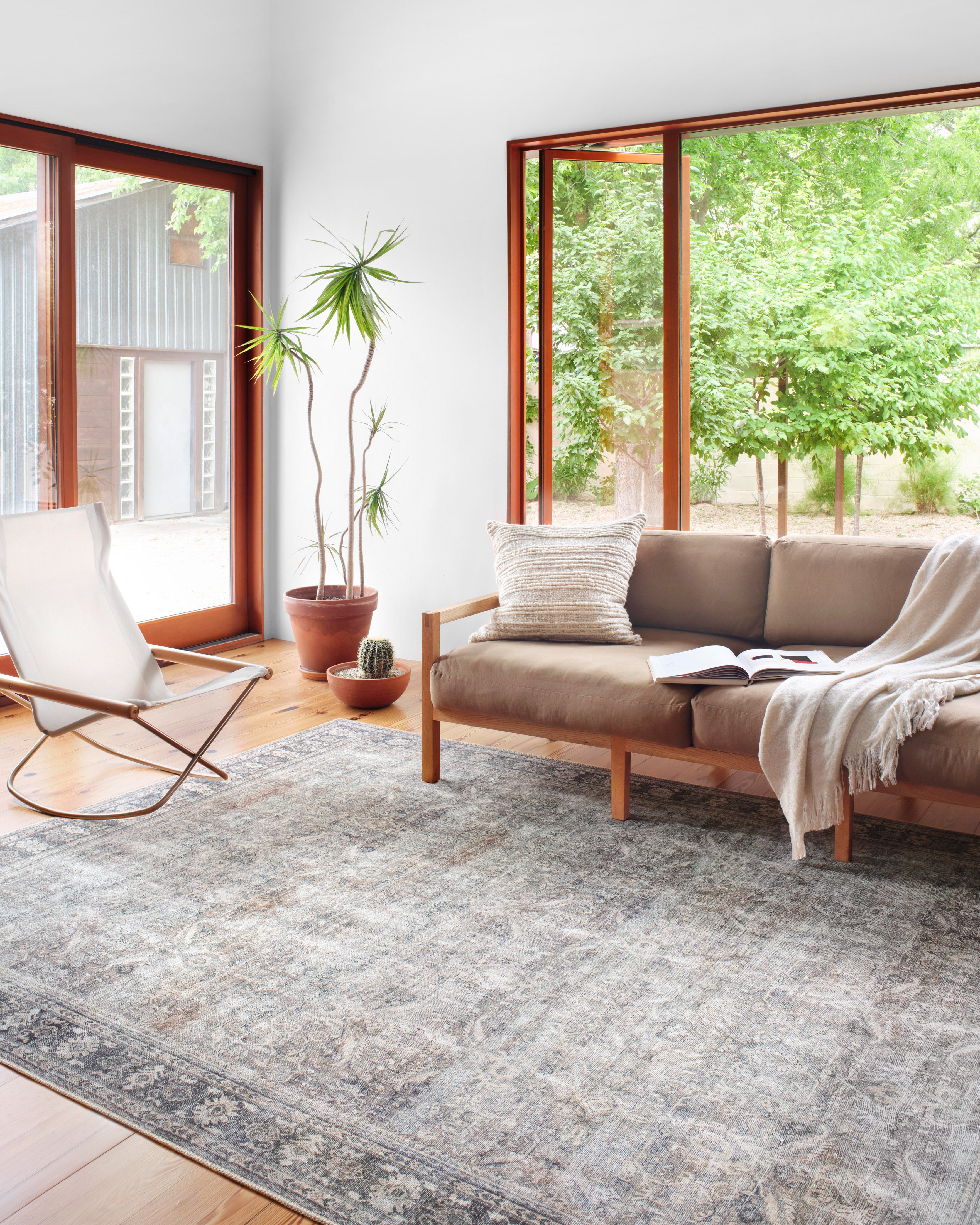 Loloi Wynter Grey / Charcoal Rug 0-patterned Loloi
