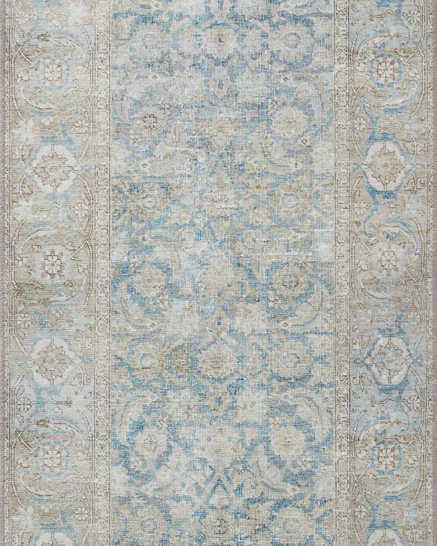 Loloi Wynter Ocean / Silver Rug patterned rugs Loloi