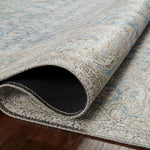 Loloi Wynter Ocean / Silver Rug patterned rugs Loloi