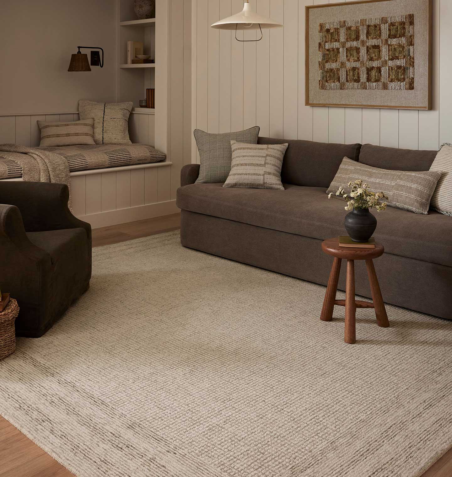 IN STORE - Amber Lewis x Loloi Windsor Ivory / Stone IN STORE - Rugs Loloi