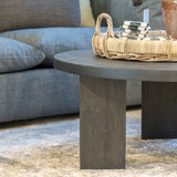 Medina Round Coffee Table - Black