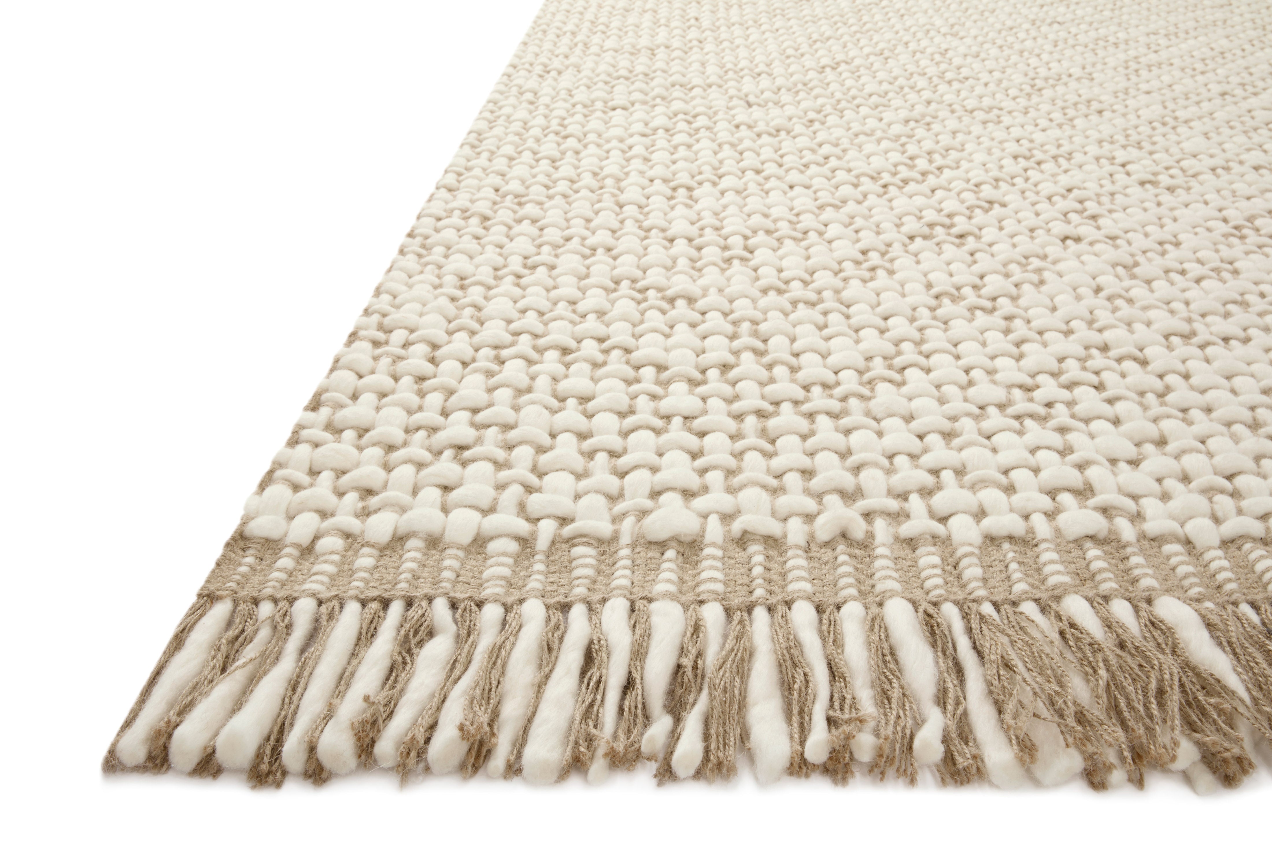 Amber Lewis x Loloi Yellowstone Natural / Ivory Rug RUGS - wool Loloi