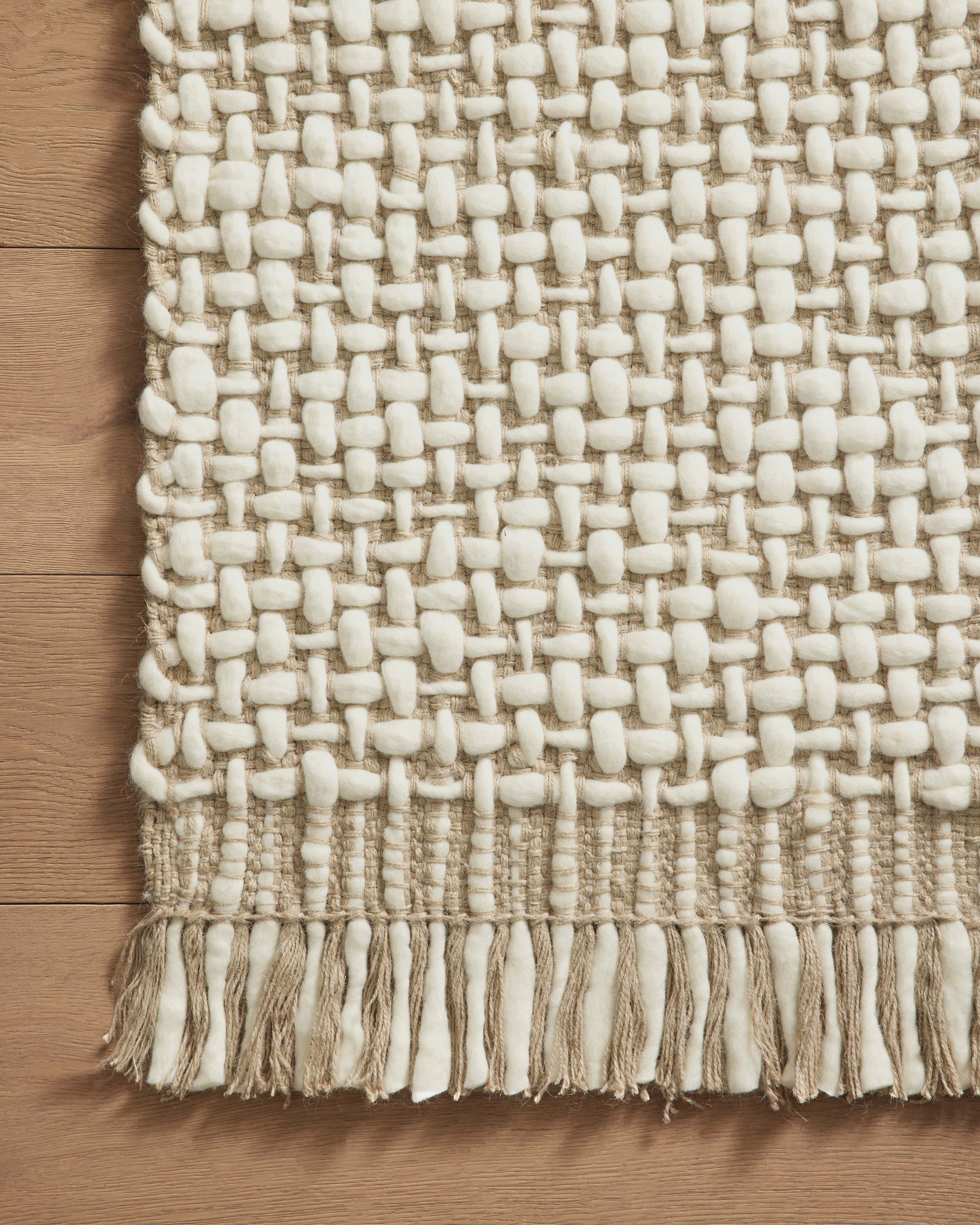 Amber Lewis x Loloi Yellowstone Natural / Ivory Rug RUGS - wool Loloi