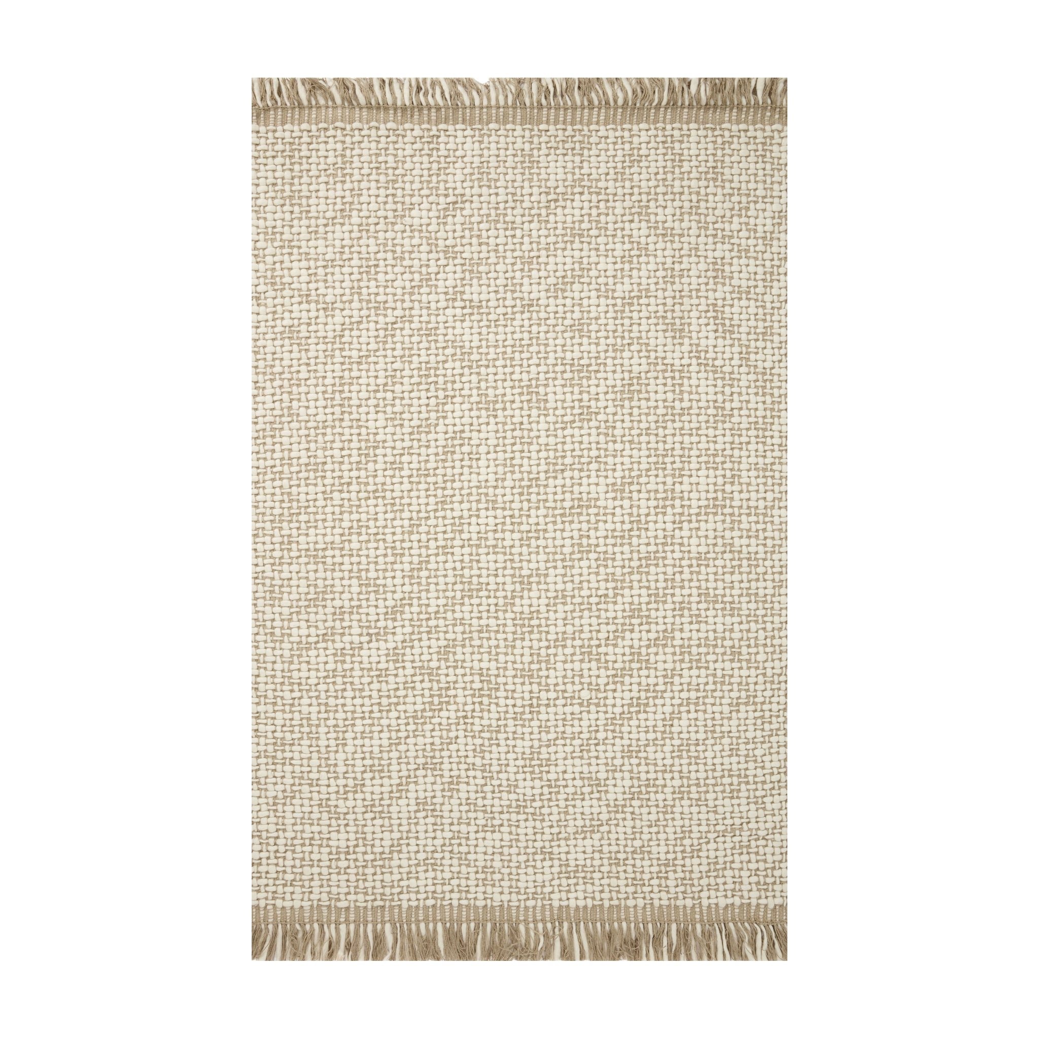 Amber Lewis x Loloi Yellowstone Natural / Ivory Rug RUGS - wool Loloi 18" x 18"