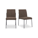 Dreiden Dining Chair Furniture - Dining Chairs Moe's Furniture Brown