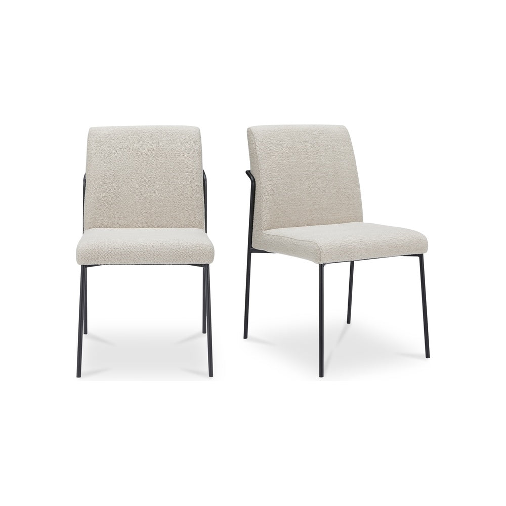 Dreiden Dining Chair Furniture - Dining Chairs Moe's Furniture Beige