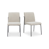 Dreiden Dining Chair Furniture - Dining Chairs Moe's Furniture Beige