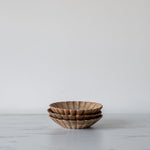 Scalloped Edge Mango Wood Bowl - Rug & Weave