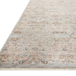 Amber Lewis x Loloi Zuma Silver / Multi Rug RUGS - synthetic Loloi