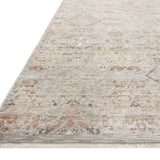 Amber Lewis x Loloi Zuma Silver / Multi Rug RUGS - synthetic Loloi