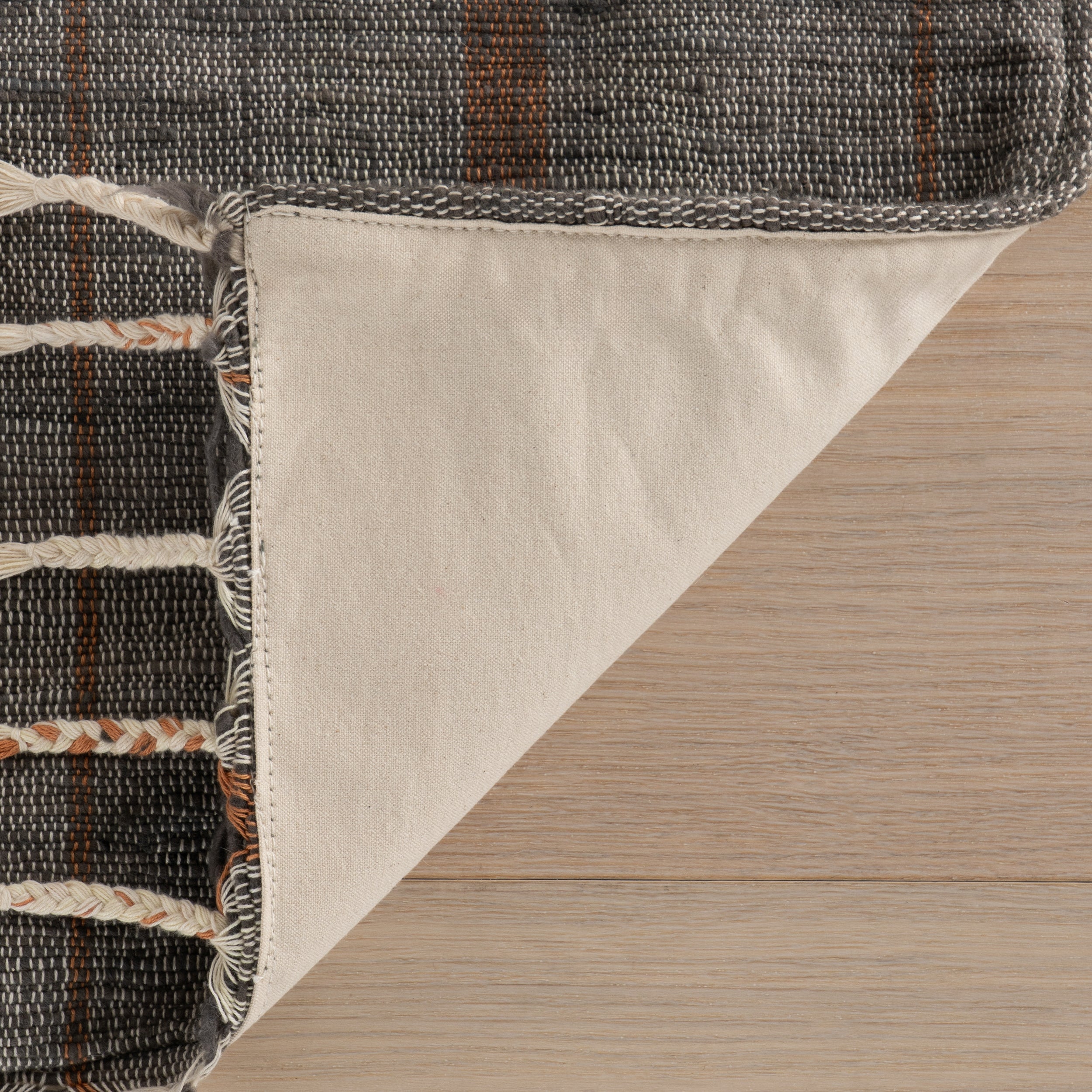 Nare Striped Handmade Cotton Rug RUGS - cotton Dash & Albert